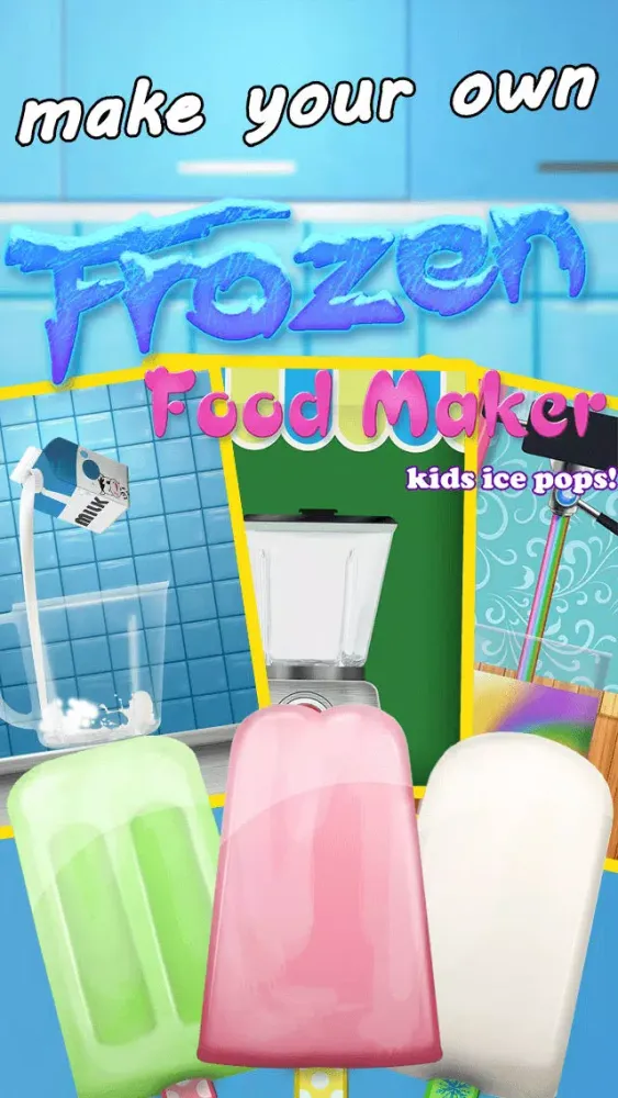 Frozen Food Maker - kids ice pops! Screenshots