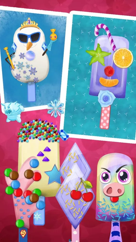 Frozen Food Maker - kids ice pops! Screenshots
