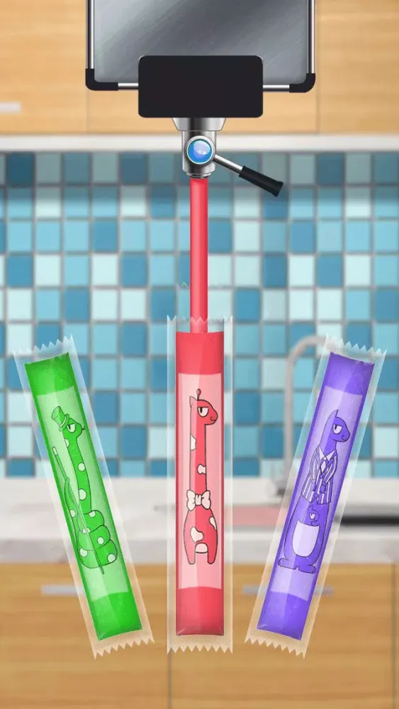 Frozen Pops Maker - kids food games应用截图