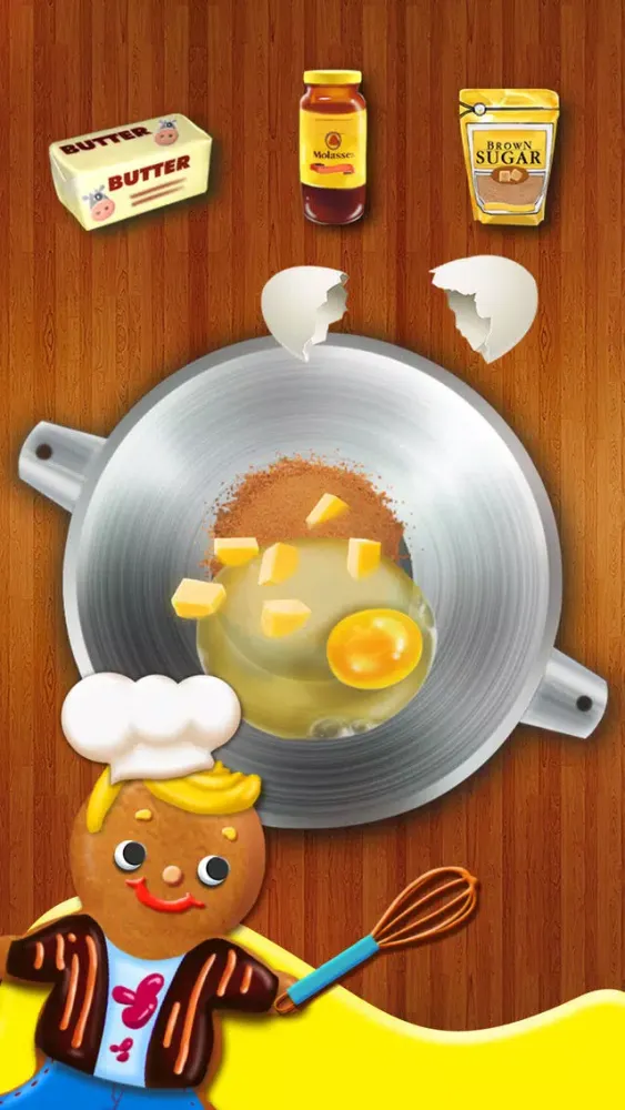 Capturas de pantalla de Gingerbread Kids - Christmas Food Games