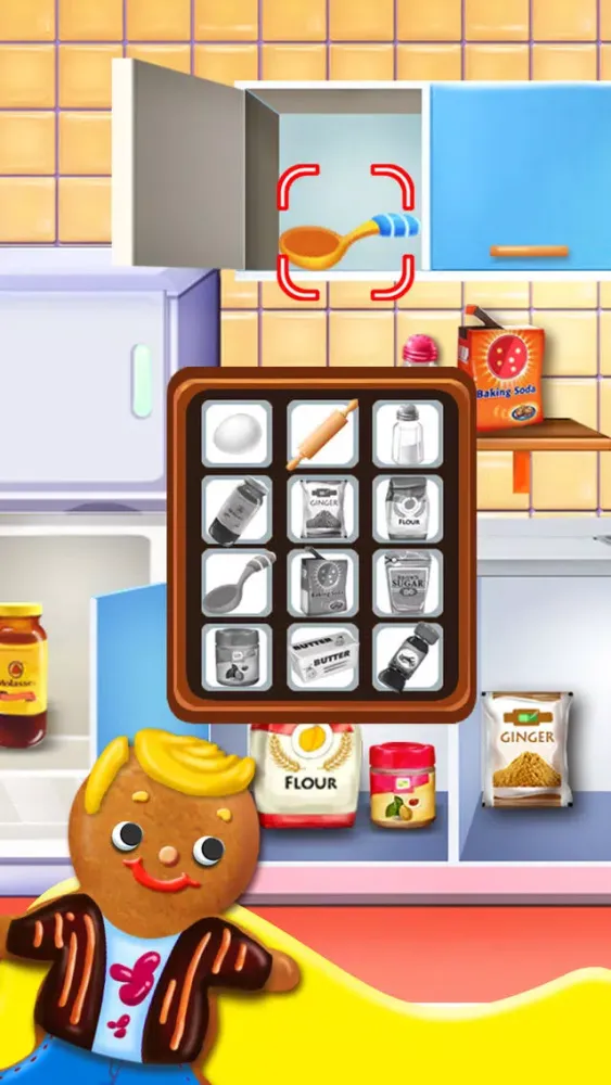 Capturas de pantalla de Gingerbread Kids - Christmas Food Games