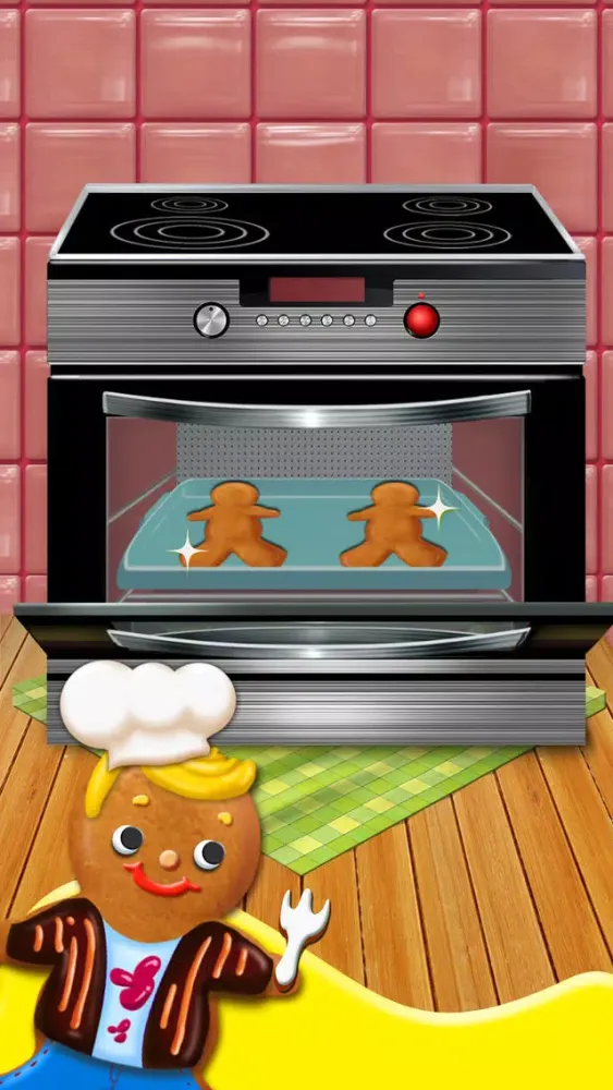 Capturas de pantalla de Gingerbread Kids - Christmas Food Games