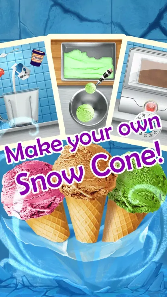 Ice Cream Maker! - kids cooking games! Screenshots