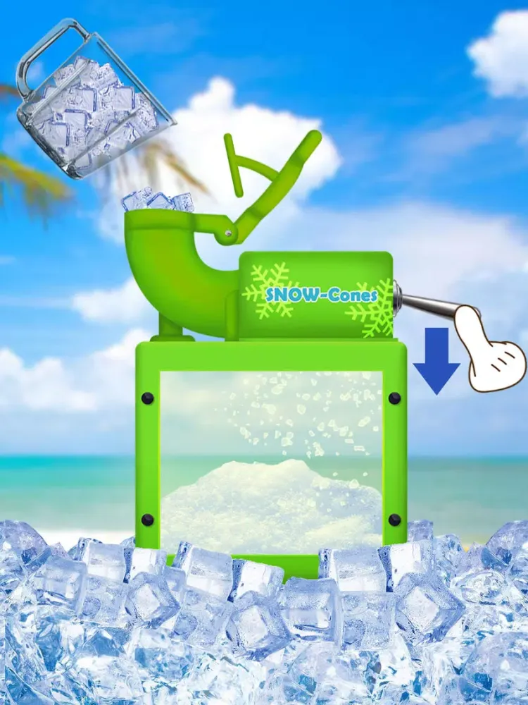 Snow Cone Maker Salon - Make & Design Frozen Desserts! iPad  Screenshots