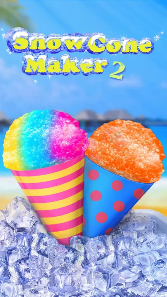 Snow Cone Maker Salon - Make & Design Frozen Desserts! Screenshots