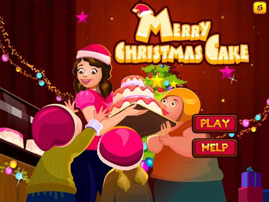 Tangkapan layar العاب طبخ كيك عيد الكريسماس iPad 