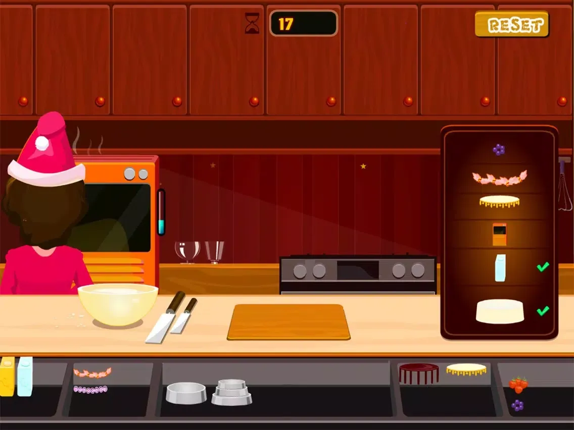 Tangkapan layar العاب طبخ كيك عيد الكريسماس iPad 