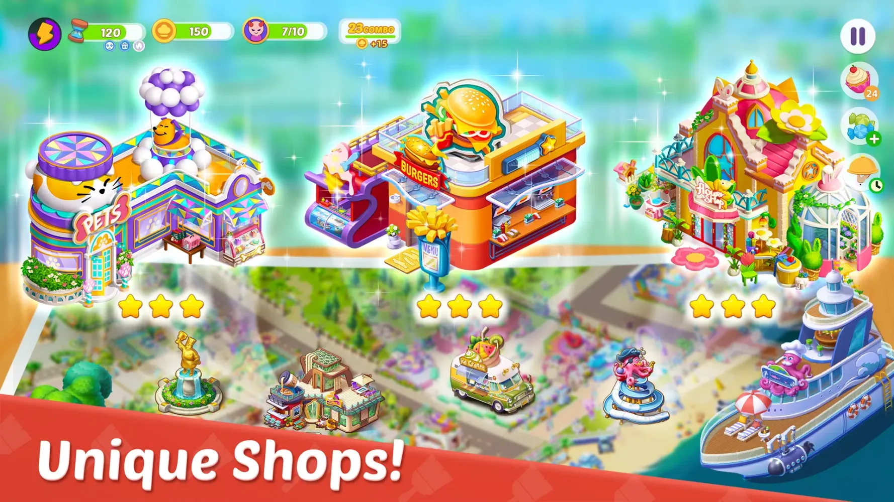 Screenshot di Cooking Town