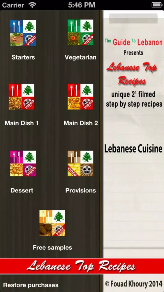Lebanese Top Recipes Screenshots