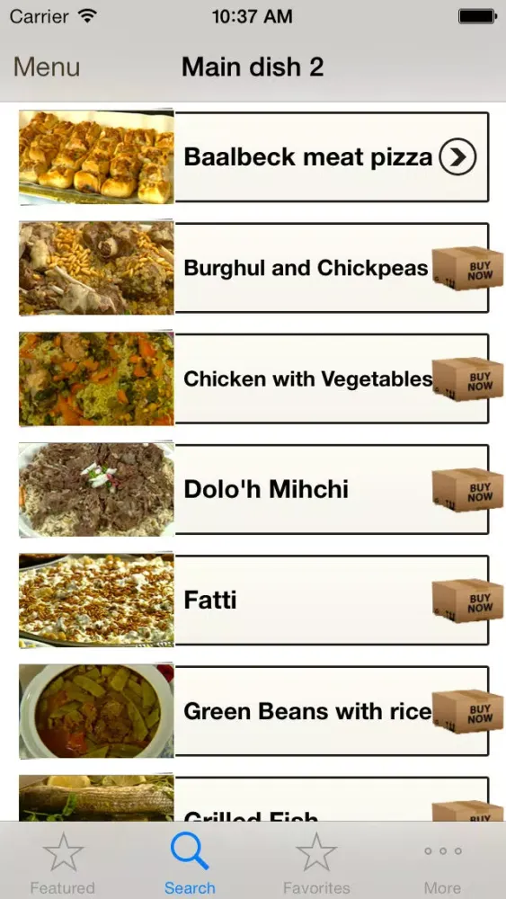 Lebanese Top Recipes Screenshots