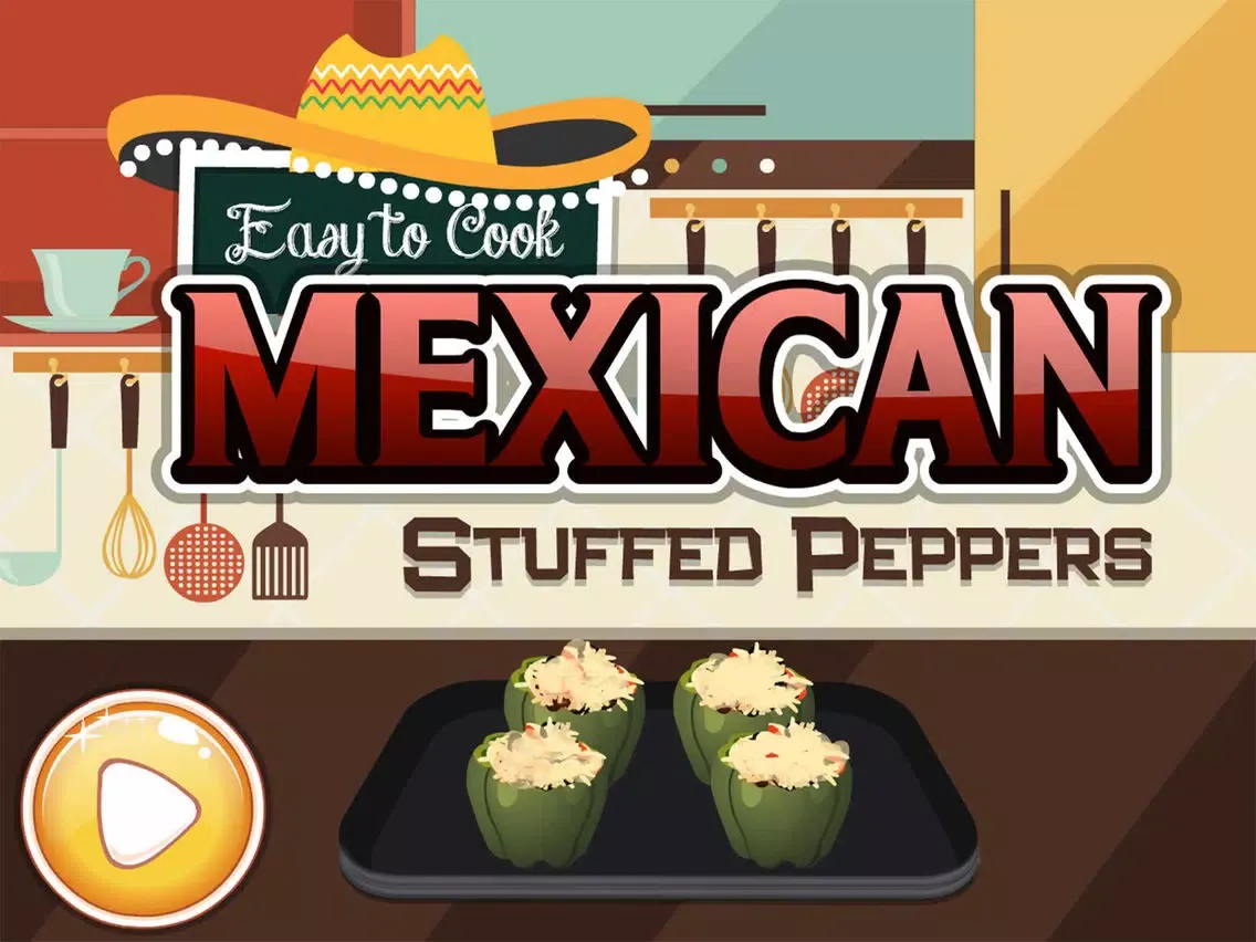 mexican stuffed peppers game iPad  Screenshots