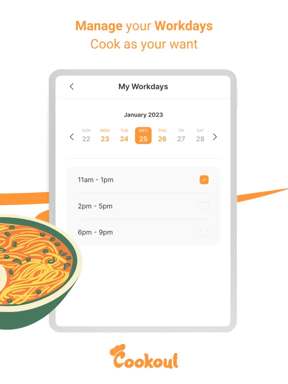 Capturas de pantalla de Cookout: Shop Manager iPad 