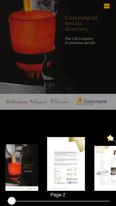 Cooksongold Digital Catalogues应用截图