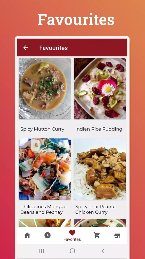 Asian Recipes Screenshots
