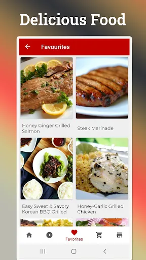 Tangkapan layar Barbecue Grill Recipes