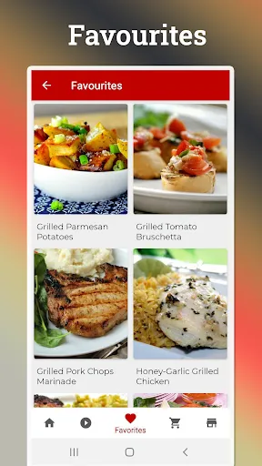 Tangkapan layar Barbecue Grill Recipes