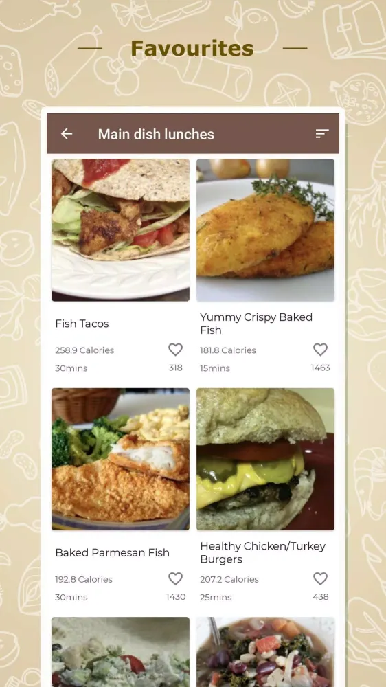 Lunch Recipes应用截图