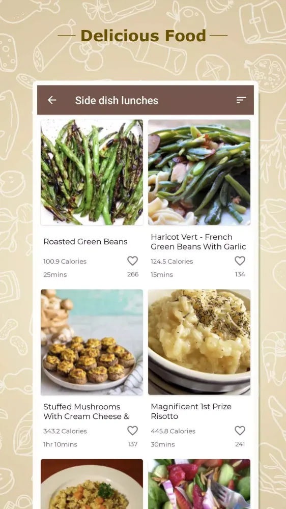 Lunch Recipes应用截图