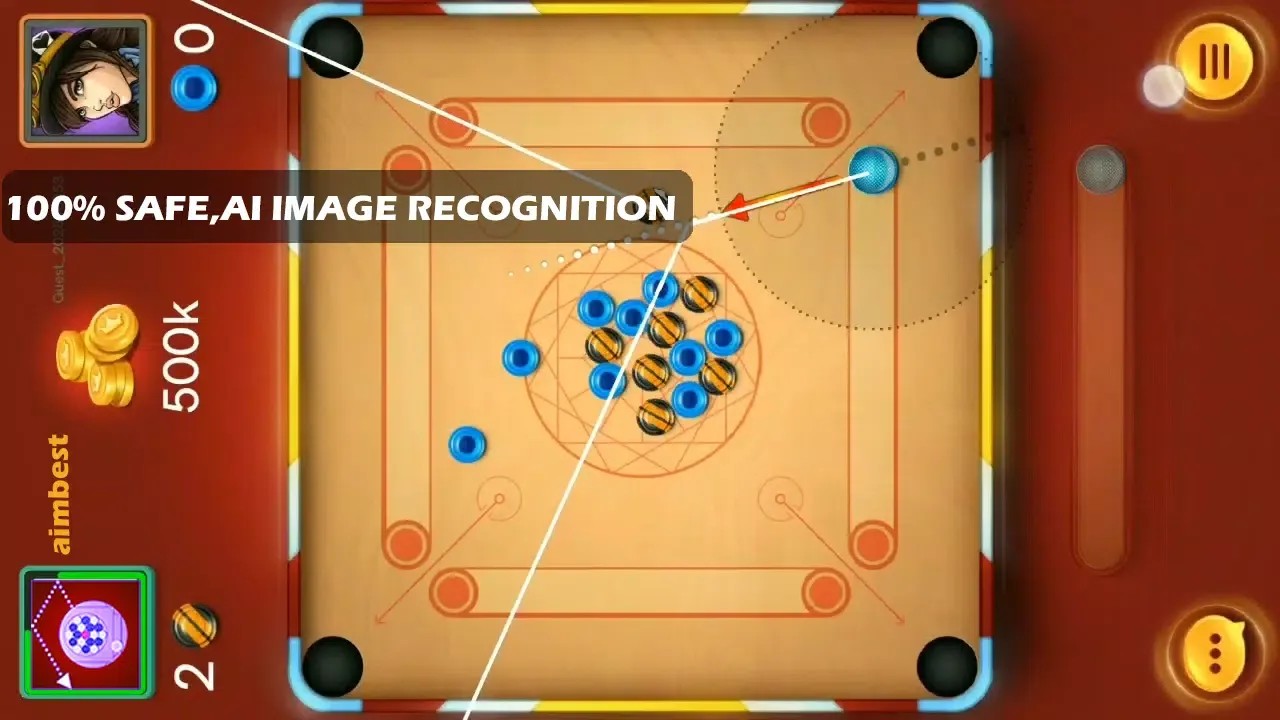 Capturas de pantalla de Aim Carrom