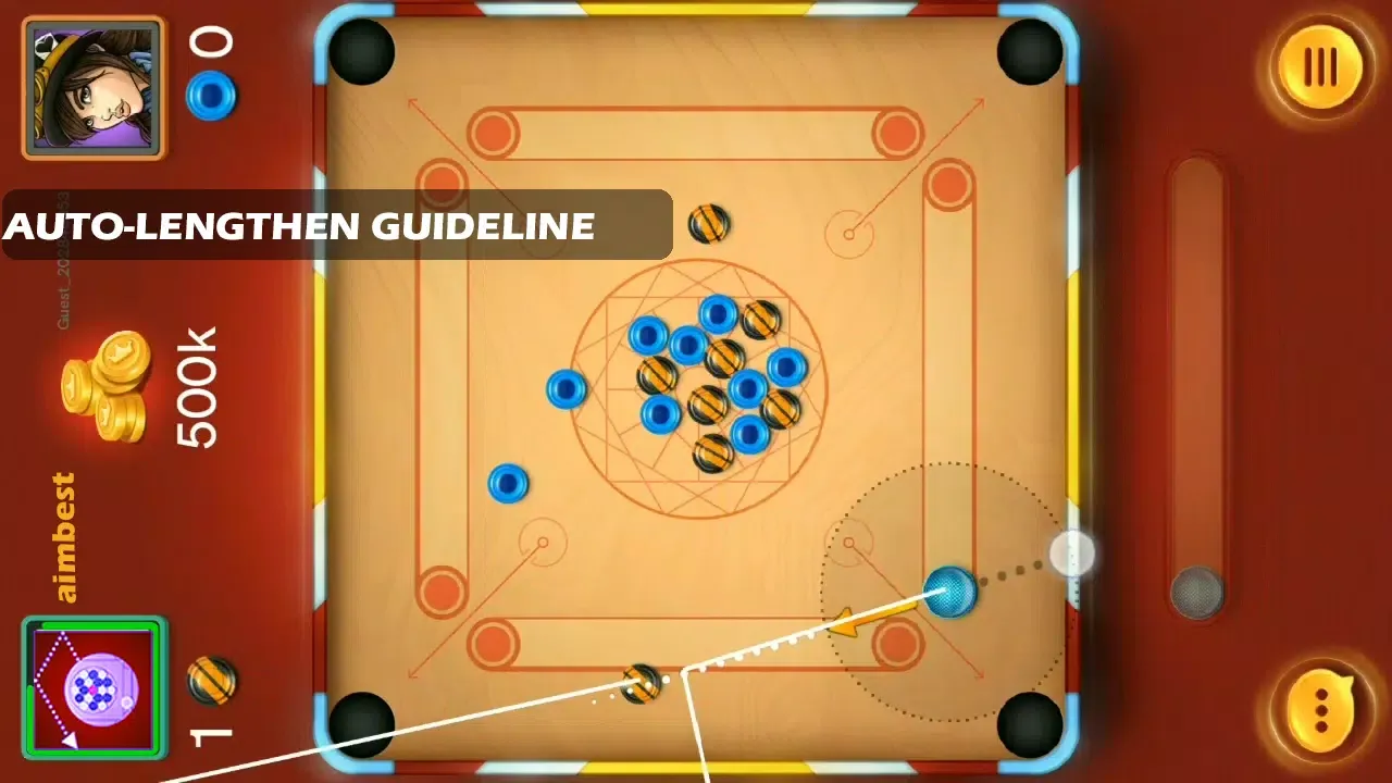 Capturas de pantalla de Aim Carrom