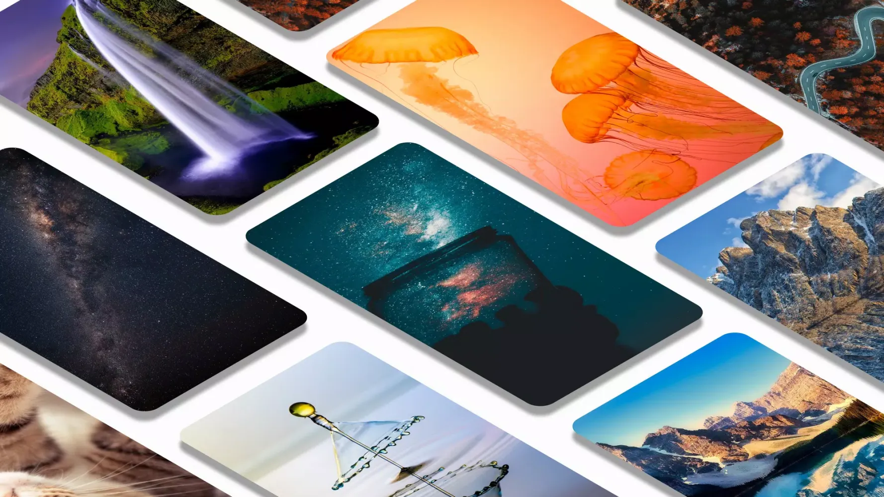 Capturas de pantalla de HD cool wallpapers backgrounds