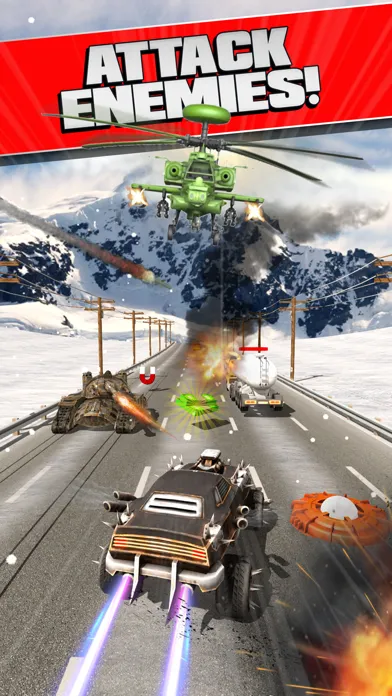 Death Race : Car Road Shooter 스크린샷