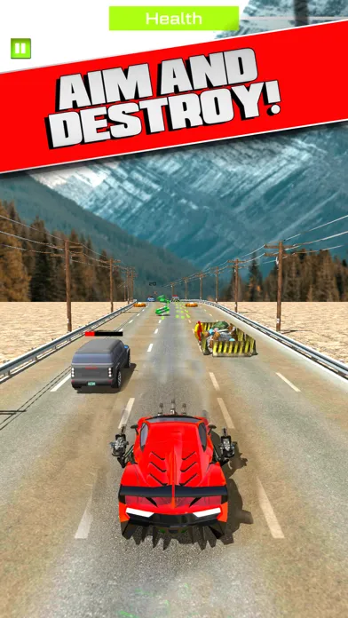 Death Race : Car Road Shooter 스크린샷