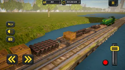 Cargo Train Drive Simulator سکرین شاٹس