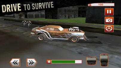 Crazy Dead Car: Zombie Kill سکرین شاٹس