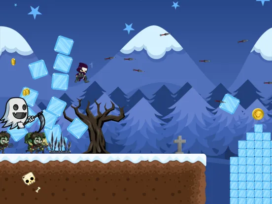 صور Super Ninja VS Zombie - Run And Fight In Graveyard iPad 