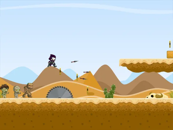 صور Super Ninja VS Zombie - Run And Fight In Graveyard iPad 