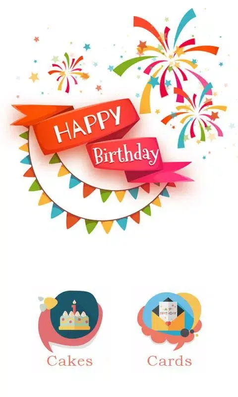 Tangkapan layar Name On Birthday Cake & Cards
