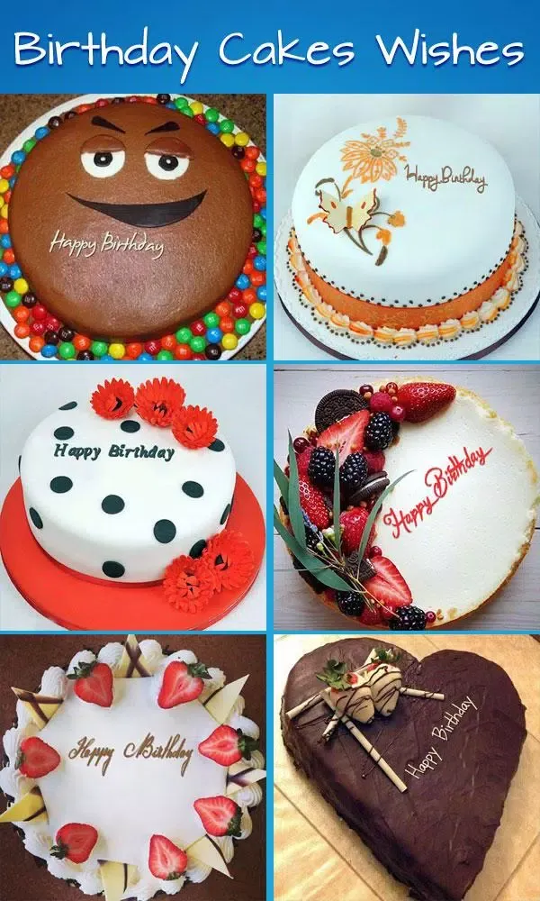 Tangkapan layar Name On Birthday Cake & Cards