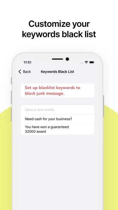 Captures d'écran de SpamFilter-AI Blocker