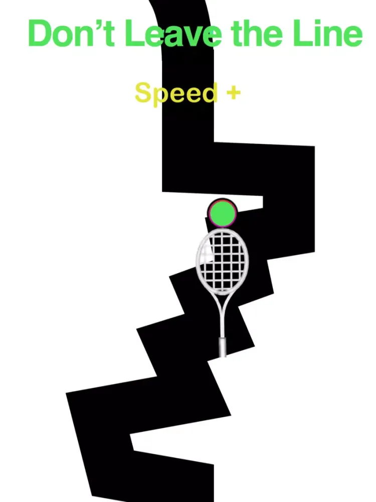 Ball In Line - Stay in the line, don't leave the line iPad  Screenshots