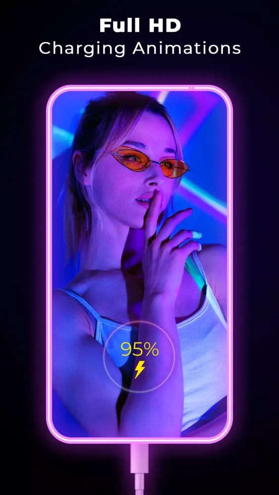 Battery Charging Animation App Screenshots
