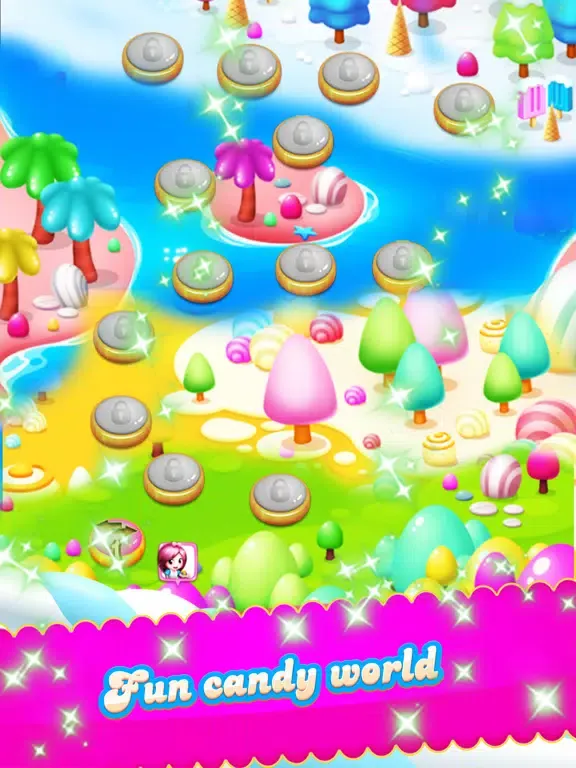 Candy Sweet - New best match 3 puzzle iPad  سکرین شاٹس