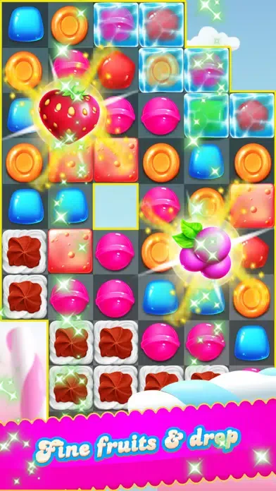 Candy Sweet - New best match 3 puzzle سکرین شاٹس