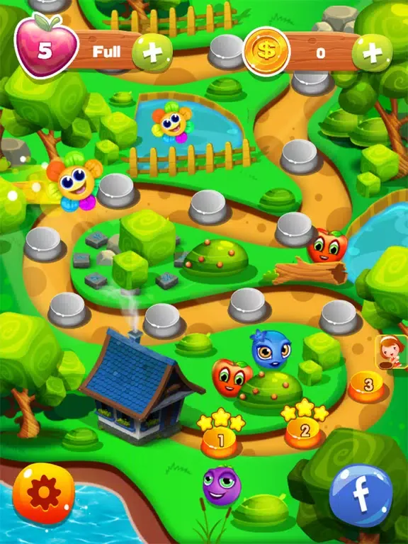 Скриншоты Charm Farm King - New Fruits Link Heroes iPad 