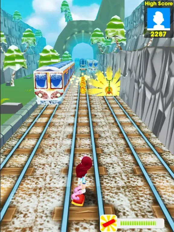 Top Princess Surfers: Snow Girls On Subway iPad  স্ক্রিনশট