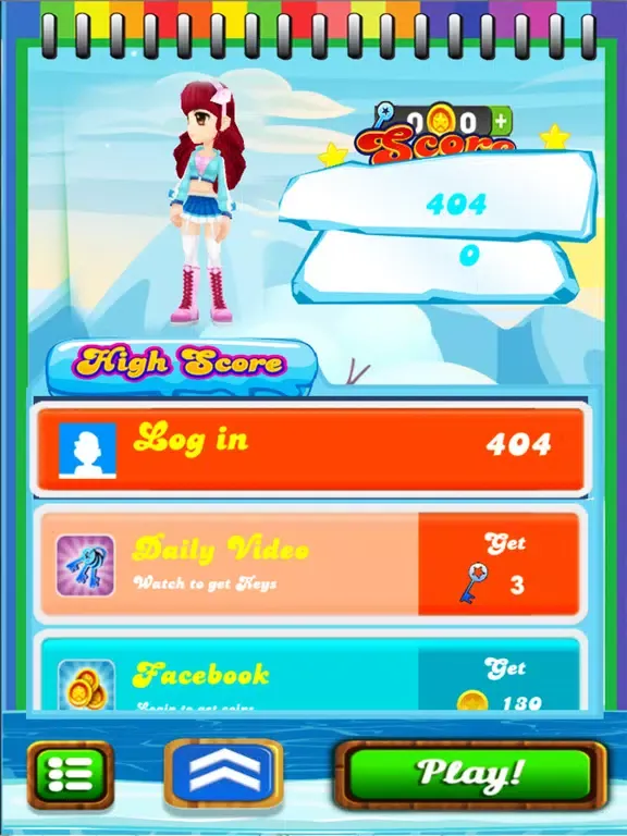 Top Princess Surfers: Snow Girls On Subway iPad  স্ক্রিনশট