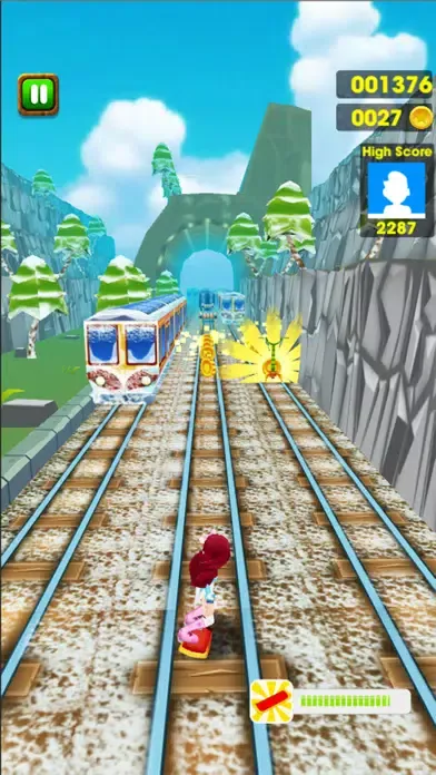 Top Princess Surfers: Snow Girls On Subway স্ক্রিনশট