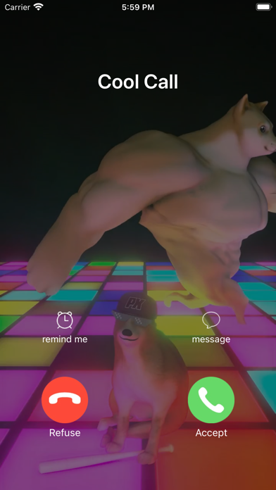 Tangkapan layar Cool Call:Color Call Screen