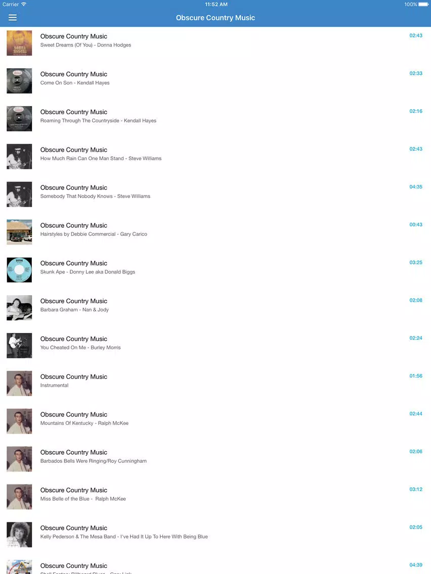 Zrzuty ekranu Country Music Pro - Songs, Radio, Music Videos & News iPad 