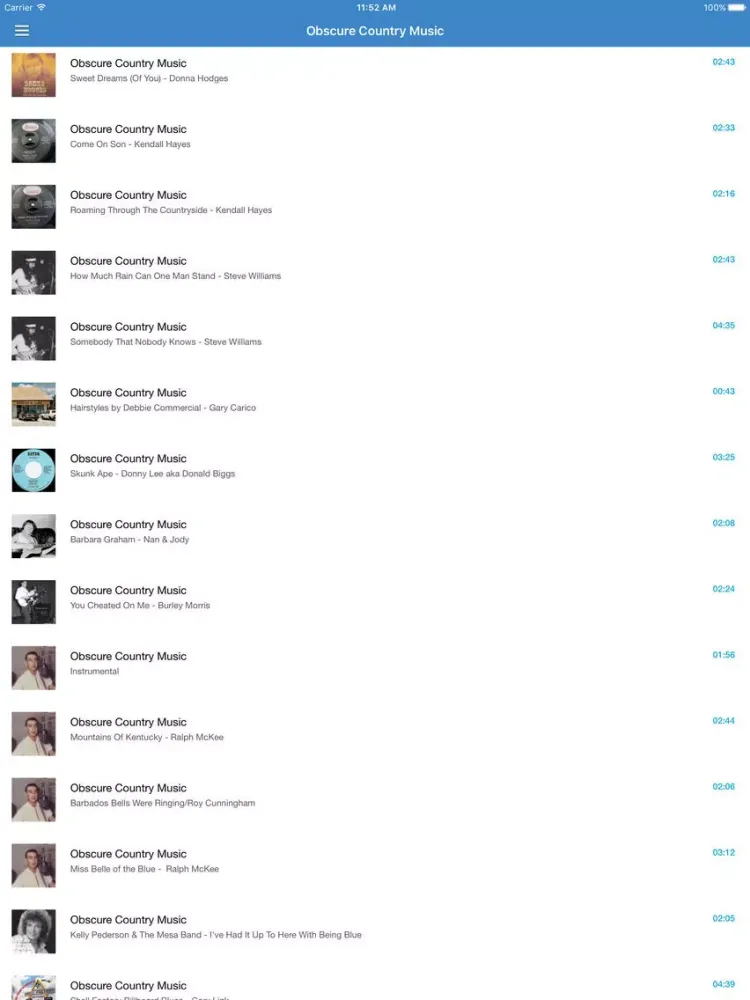 Capturas de pantalla de Country Music Pro - Songs, Radio, Music Videos & News iPad 