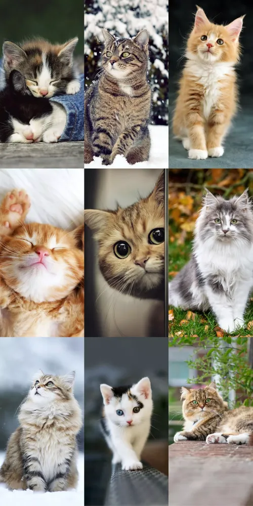 Screenshot di Cute Cat Wallpapers