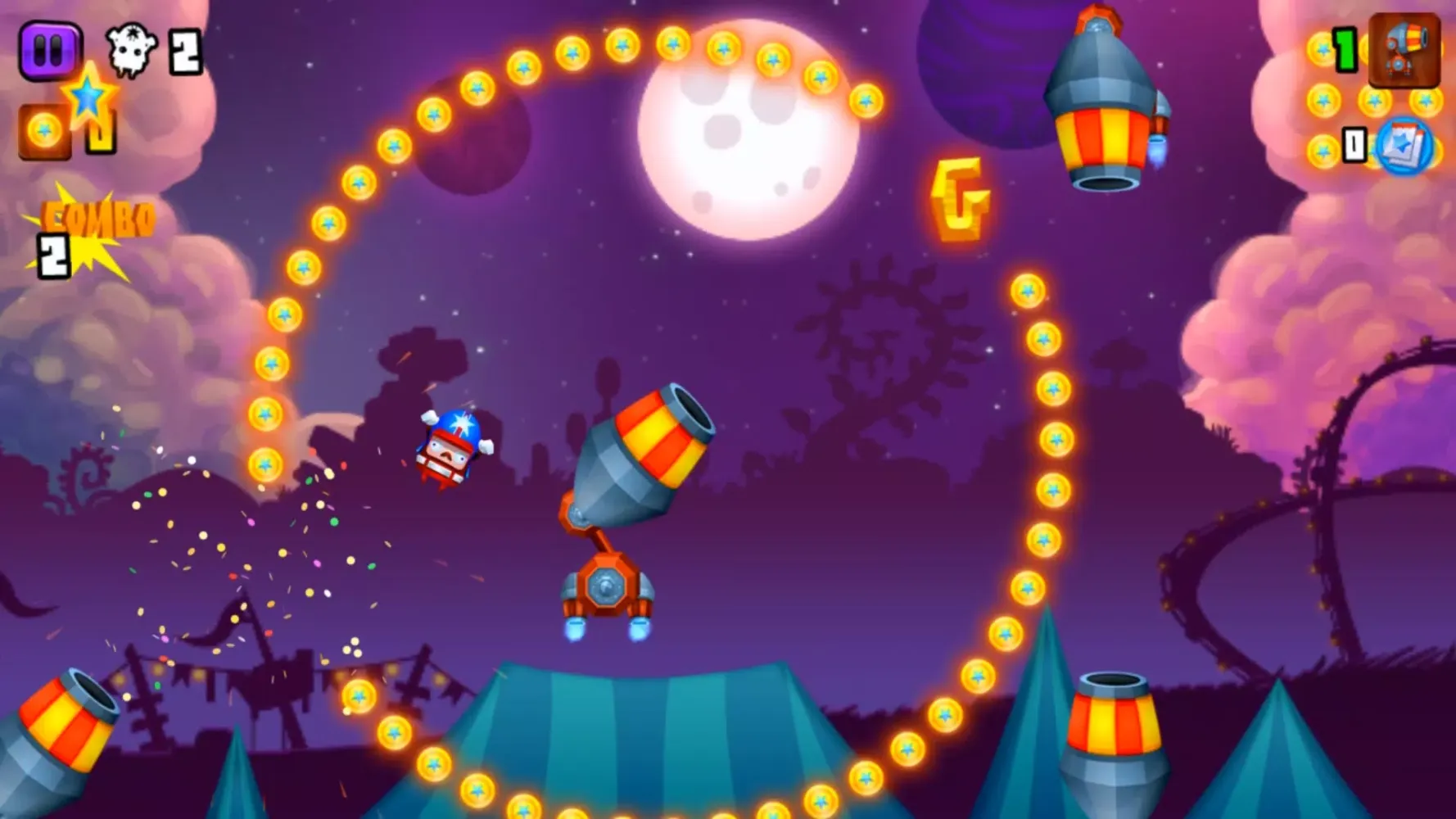 Galaxy Cannon Rider Ekran Görüntüleri