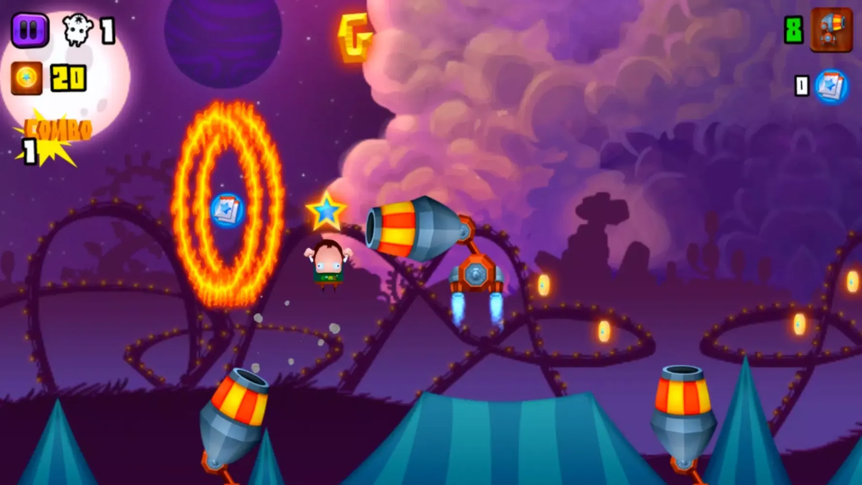 Galaxy Cannon Rider Ekran Görüntüleri