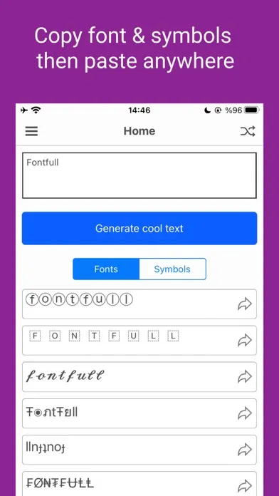 Скриншоты Font - Keyboard Fonta Typing