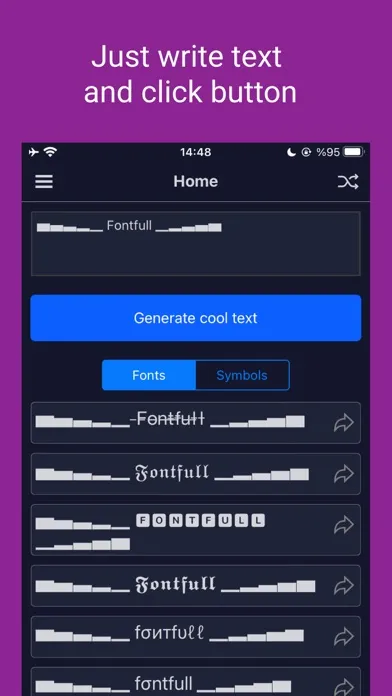 Скриншоты Font - Keyboard Fonta Typing